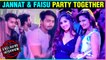 INSIDE VIDEO | Jannat Zubair CAKE Cutting With Faisu At Her 18th GRAND Birthday Party 2019