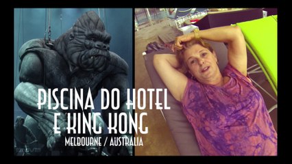 Piscina do Hotel e King Kong | Melbourne - EMVB - Emerson Martins Video Blog 2014