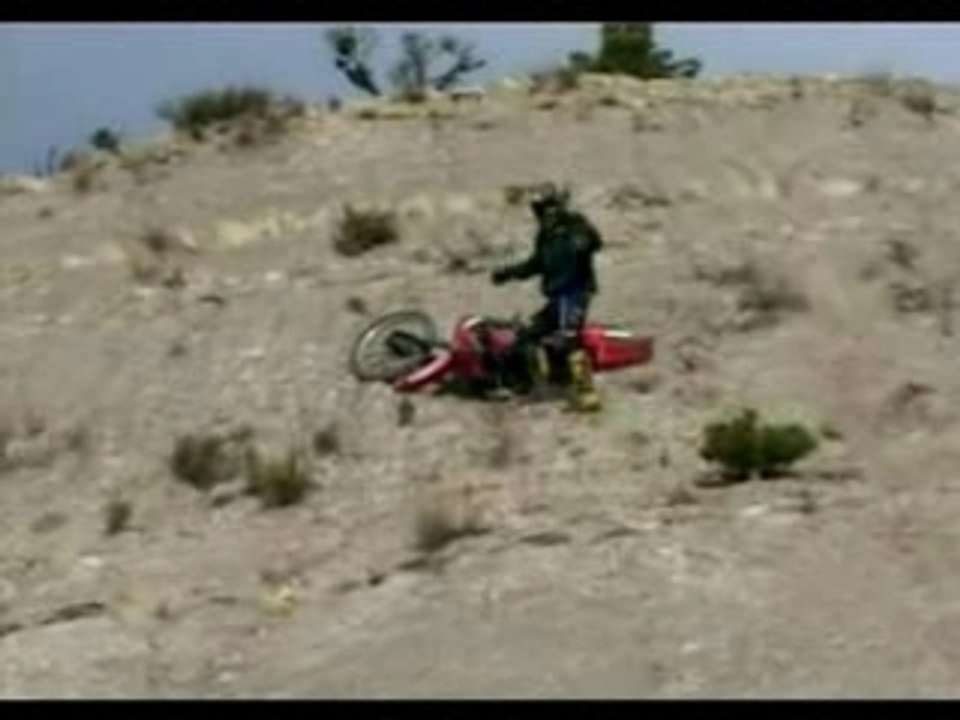 Un doigt de trop sur l'embrayage en Free Ride chez Maya