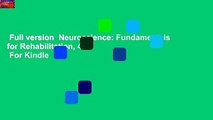 Full version  Neuroscience: Fundamentals for Rehabilitation, 4e  For Kindle