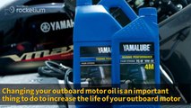 Steps to change your four stroke outboard motor oil