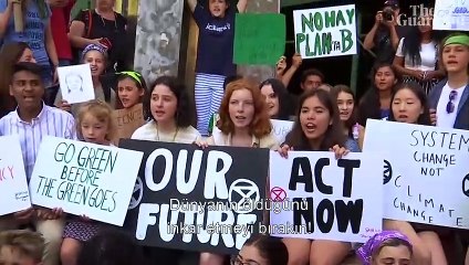 16 yaşındaki iklim aktivisti Greta, onlarca gençle Birleşmiş Milletler'de: Dünyanın öldüğünü inkar etmeyi bırakın!