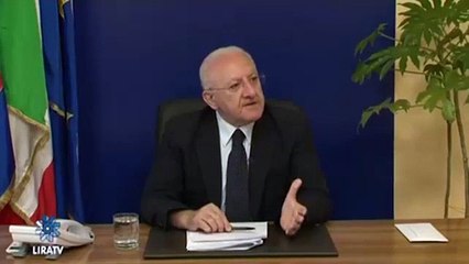 Governo M5S-Pd, De Luca : "Dopo anni di insulti ora occorre serenità" (30.08.19)