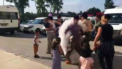 Damat tutuklandı, gelin bayıldı