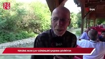 Tersine akan çay görenleri şaşkına çeviriyor