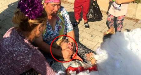 Damat düğün günü tutuklandı, genç kız gelinliğiyle gittiği adliyede fenalık geçirdi