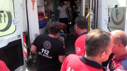 Trafik kazasına giden kurtarma ekibi kaza yaptı