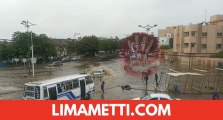 Cité des eaux Castor : La route est impraticable après la pluie