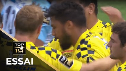 TOP 14 - Essai George MOALA (ASM) - Bayonne - Clermont - J2 - Saison 2019/2020