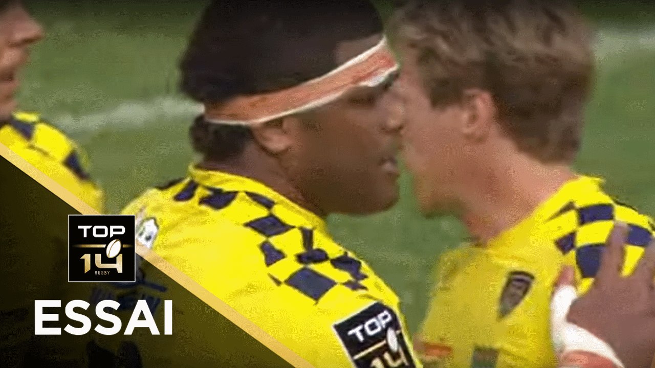 TOP 14 - Essai Apisai NAQALEVU (ASM) - Bayonne - Clermont - J2 - Saison 2019/2020