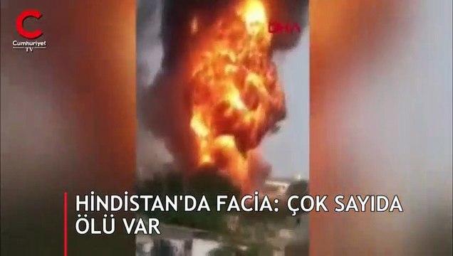 Hindistan’da kimya fabrikasında yangın: 10 ölü