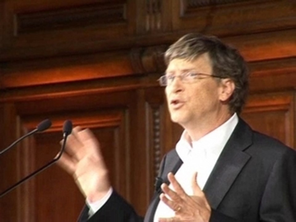 Bill Gates  à la Sorbonne