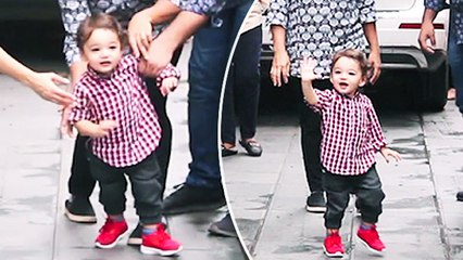 Sunny Leone Kids Spotted Interacting With Media