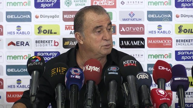 Galatasaray Teknik Direktörü Terim: ''Üç puan adına çok sevinçliyim'' - KAYSERİ