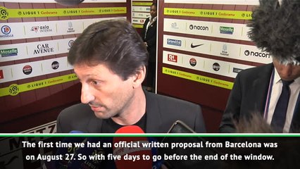 An agreement for Neymar depends on Barcelona - Leonardo