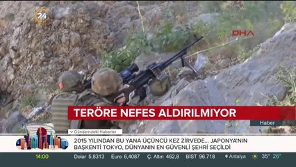 Teröre nefes aldırılmıyor