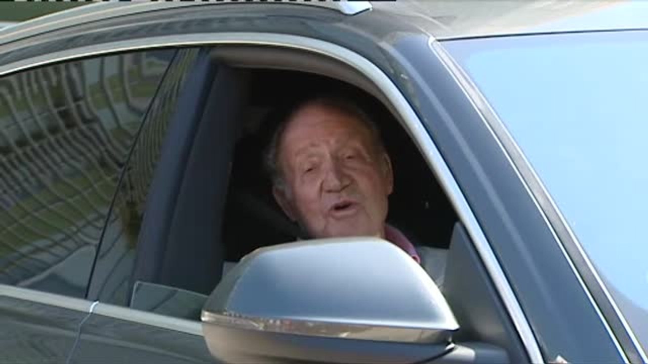 Don Juan Carlos: "Estoy como si me hubiera pasado un camión por encima"
