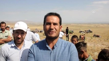 Muş'ta "taş ocağı" protestosu