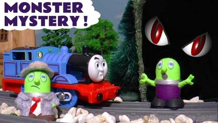 Tunnel Monster Mystery Prank with Thomas and Friends and the Funny Funlings in this Toy Story Family Friendly Full Episode English