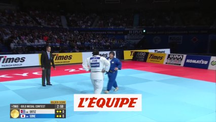Sone décroche l'or en  78 kg - Judo - Mondiaux (F)