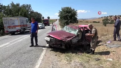 Tokat'ta iki otomobil çarpıştı: 7 yaralı