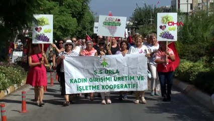 İzmir urla bağ bozumu şenliği başladı