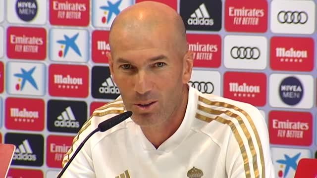 Zidane: Hasta el lunes puede pasar de todo, una bomba, dos bombas...