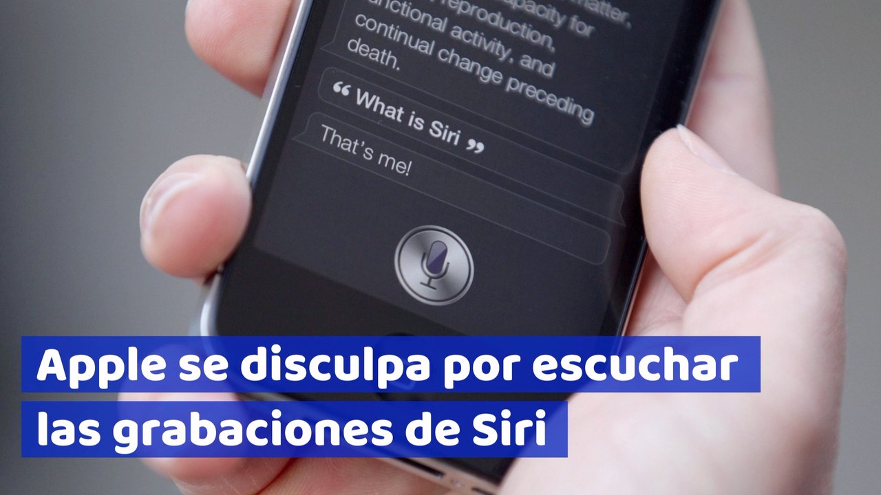 Apple se disculpa por escuchar las grabaciones de Siri