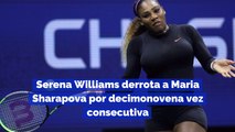 Serena Williams derrota a Maria Sharapova por decimonovena vez consecutiva