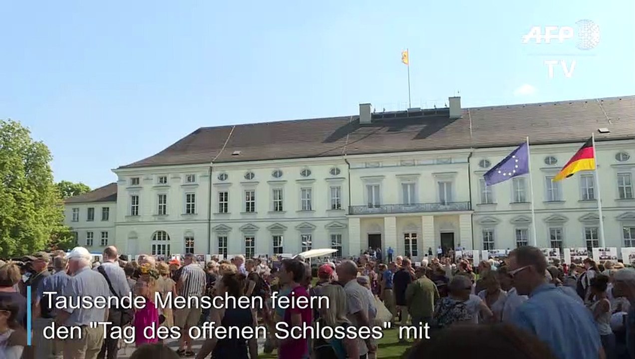 Steinmeier feiert bürgerfest im schloss bellevue