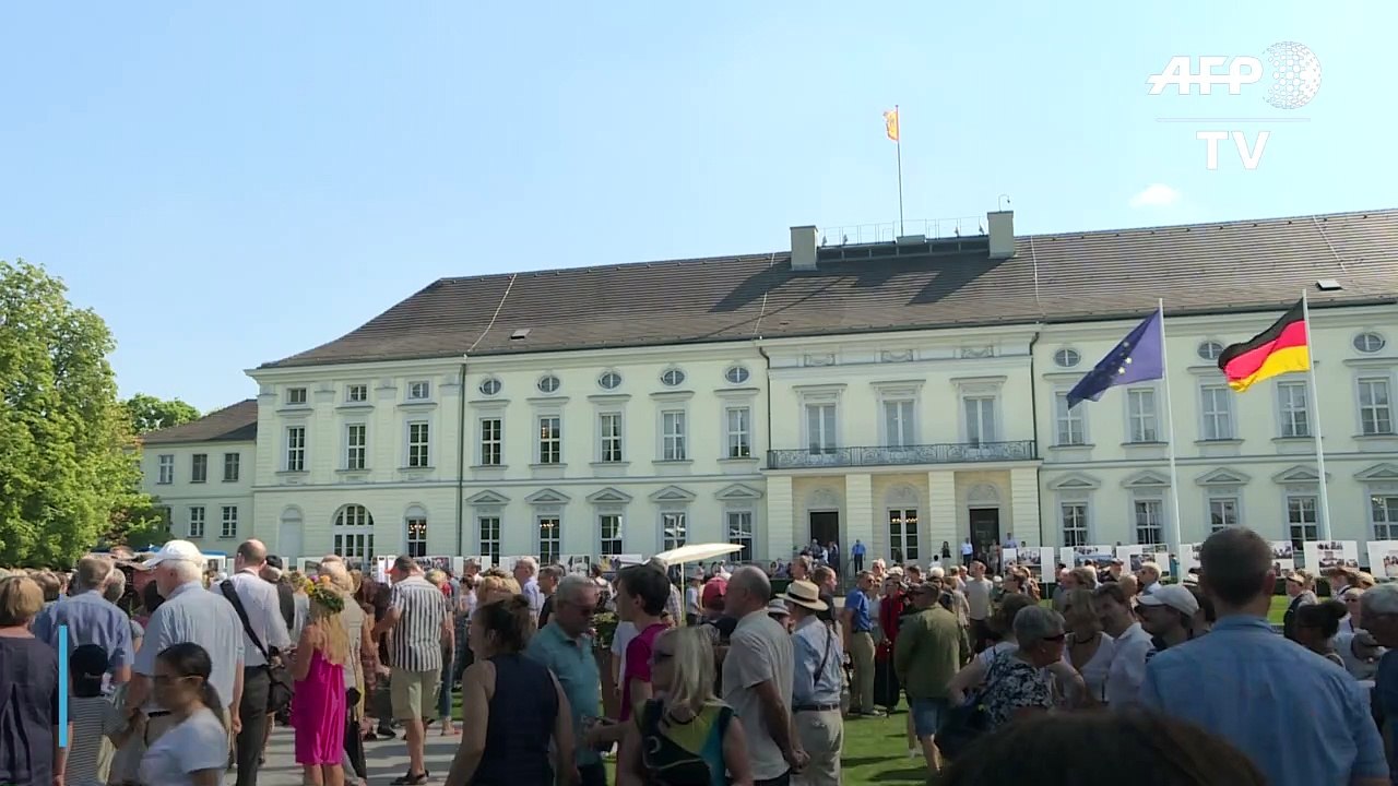 Steinmeier feiert Bürgerfest im Schloss Bellevue