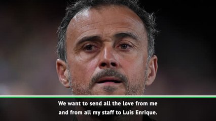 Zidane and Real send love to Luis Enrique