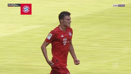 Bundesliga - Bayern Munich : Second poteau Pavard !