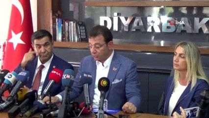 HDP ile birlikte çalışmayı arzuladıklarını belirten İmamoğlu: "Hep birlikte zorlukları aşacağız"
