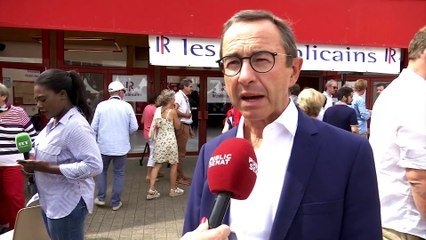 Bruno Retailleau: "c'est un coup de com. C'est du jamais vu  qu'un texte constitutionnel soit délibéré en Conseil des ministres."