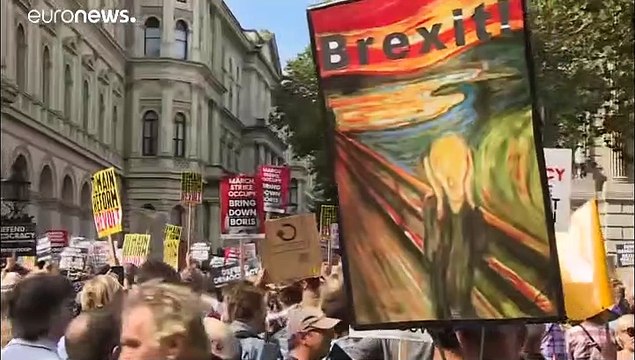 В защиту демократии : британцы вышли на улицы