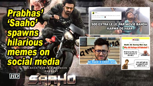 Prabhas' 'Saaho' spawns hilarious memes on social media