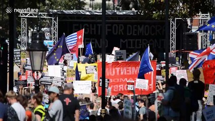 Protesters swarm Downing Street against suspension of UK parliament