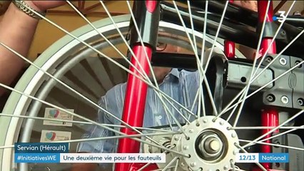 Initiative : une deuxième vie pour les fauteuils roulants