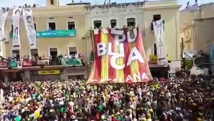El PSC permite un 'aquelarre' separatista a favor de los golpistas en Villafranca del Penedés