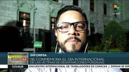 Guatemala: actos en memoria de desaparecidos durante la guerra interna