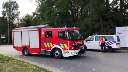 Incendie décheterie Mouscron - 31.08.2019