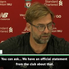 Liverpool 'really, really care' about youth players - Klopp