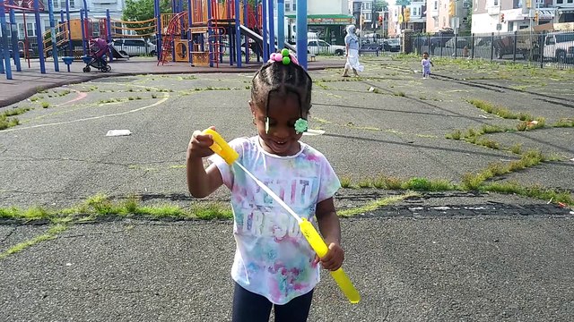 Bam Playing With Bubbles | Bam Adventures