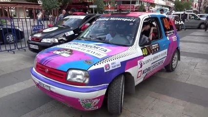 Pamukkale Rallisi tozu dumana kattı