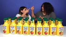 Don’t Choose the Wrong Orange Juice Slime Challenge