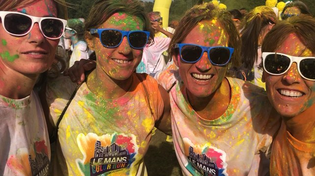 Le Mans. Chaude ambiance au Color Run de l’Arche de la nature