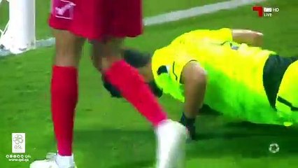 Deuxieme but de Bounedjah face à Al Shahaniya