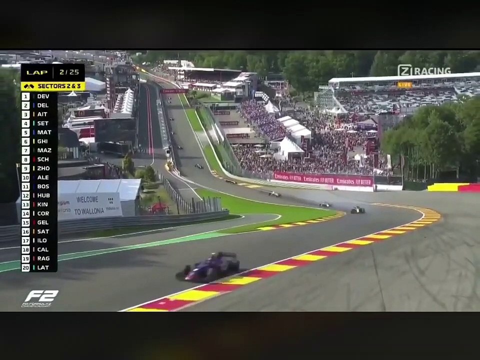 Le pilote Français de Formule 2 Anthoine Hubert,22 ans  est mort dans un terrible accident, cet après-midi sur la piste de Spa-Francorchamps