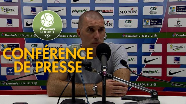 Conférence de presse Châteauroux - ESTAC Troyes (0-1) : Nicolas USAI (LBC) - Laurent BATLLES (ESTAC) - 2019/2020